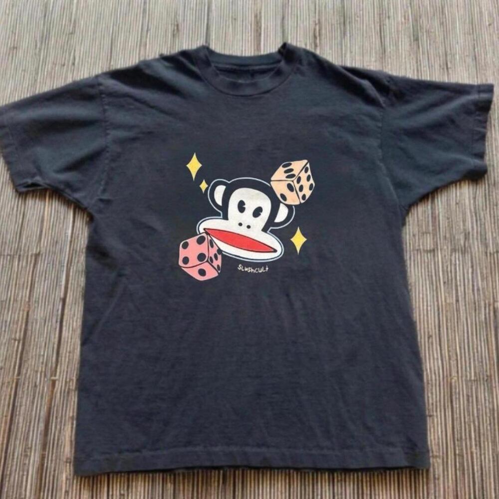 T-Shirt Paul Frank Graphic Tee With Dice Design